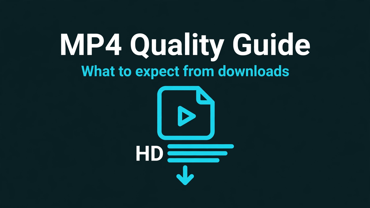 CapCut Template Downloads: MP4 Quality and What to Expect